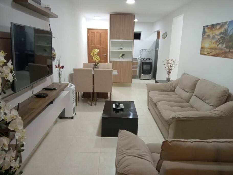 Apartamento Em Frente Ao Mar イリェウス エクステリア 写真